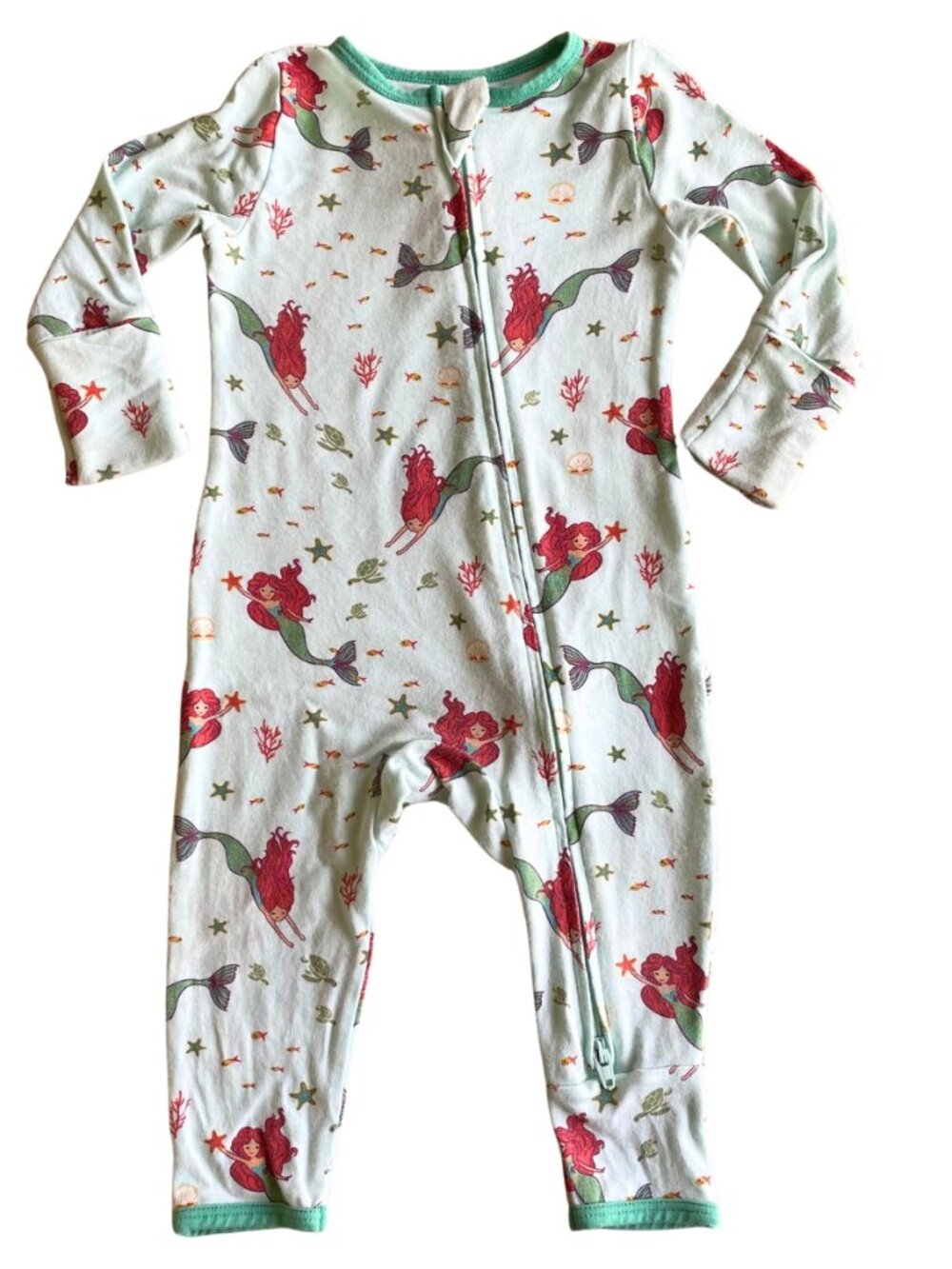 Entire Closet $5! Free Birdees Bamboo Mermaid Zipper Sleeper Romper